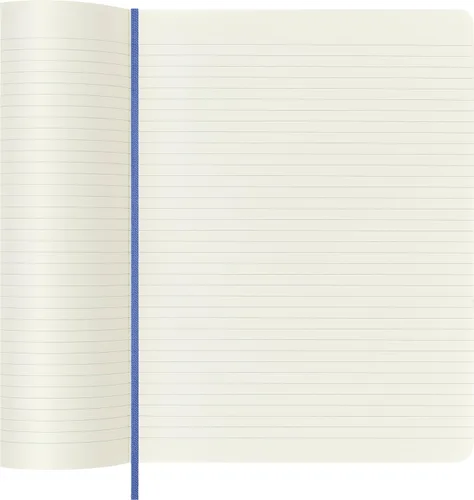 Miniatura 5 de Moleskine - Cuaderno clásico de tapa blanda, a rayas/rayado, azul claro, 9 3/4 pulgadas x 7-1/2 pulgadas