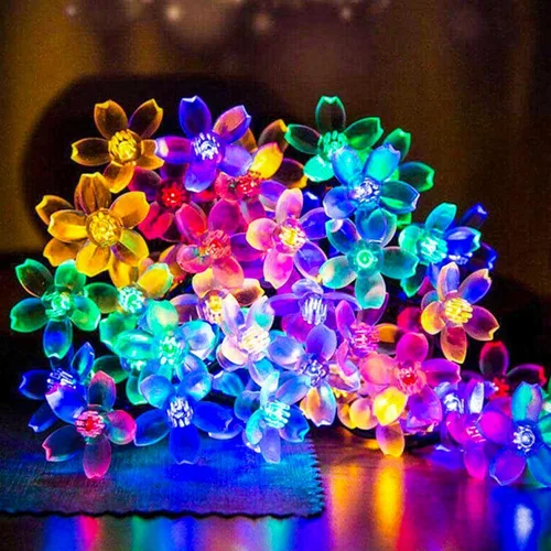 Miniatura 18 de FULLBELL Tira de luces rojas para interiores, 8 modos de luces de Navidad enchufables para dormitorio, 33 pies, 100 LED al aire libre
