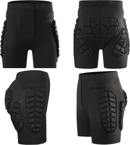 Miniatura 2 de OHMOTOR® - Pantalones cortos acolchados para esquí, snowboard y patinaje para mujeres y hombres, protector de almohadilla para las nalgas