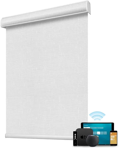 Miniatura 22 de SmartWings Persianas enrollables con cable duro PoE 100% opacas, muestra de tela