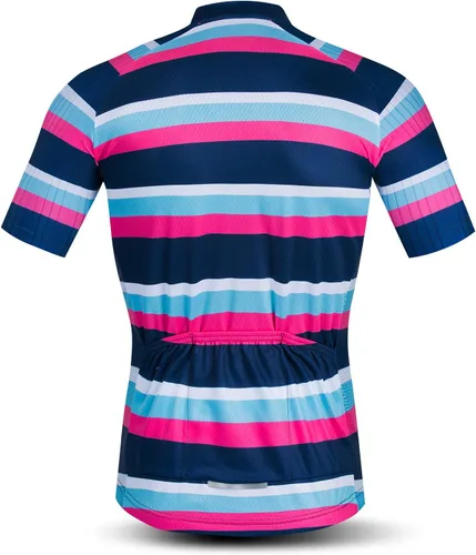 Miniatura 22 de Nuevo Pro cremallera completa hombres ciclismo Jersey manga corta Riding Shirt USA