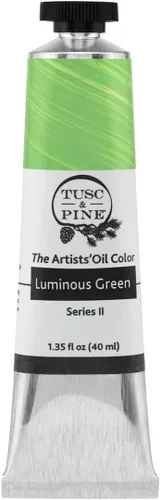 Miniatura 70 de Tusc & Pine Pintura al óleo Artist – Alizarin Crimson, 1.4 fl oz, sin amarilleo, consistencia rica y cremosa, carga máxima de pigmento, pinturas al