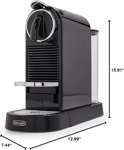 Miniatura 5 de Nespresso, máquina para expreso CitiZ, color rojo, Nespresso por De'Longhi, Negro