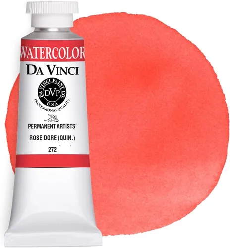 Miniatura 172 de DA VINCI PAINTS Pintura de acuarela para artista profesional, Gamboge (tono), 0.5 fl oz