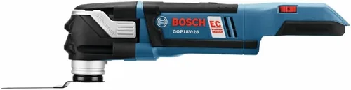 Miniatura 3 de Bosch GOP18V-28N 18 V EC Herramienta multiuso oscilante sin cepillo - Diseño versátil y compacto con potencia mejorada con StarlockPlus