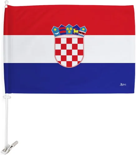 Miniatura 6 de Bandera de coche de Costa Rica de la Copa del Mundo 2022 para Carros de Costa Rica, decoración de automóvil, pequeño cartel para ventana, accesorios