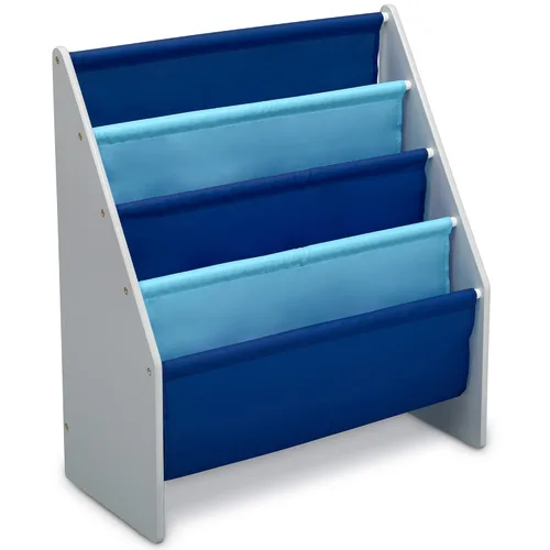 Miniatura 5 de Delta Children MySize - Juego de mesa y silla de madera para niños (2 sillas incluidas) y estantería para libros para niños, almacenamiento fácil