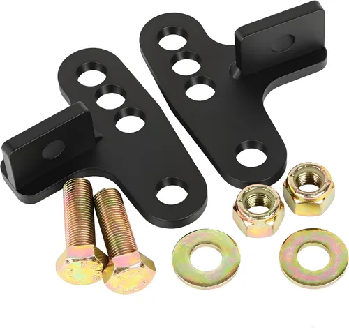 Kit de Bajada Trasero Ajustable Negro de 1" a 3" Compatible con Harley Davidson Sportster 883 1200 1989 1990 1991 1992 1993 1994 1995 1996 1997 1998