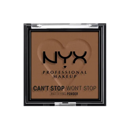Miniatura 17 de NYX Professional Makeup Can't Stop Won't Stop - Polvo compacto matificante (claro)