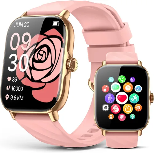 Miniatura 15 de Relojes inteligentes rastreador de actividad física para hombres y mujeres con contador de pasos, monitor de sueño y calorías, podómetro