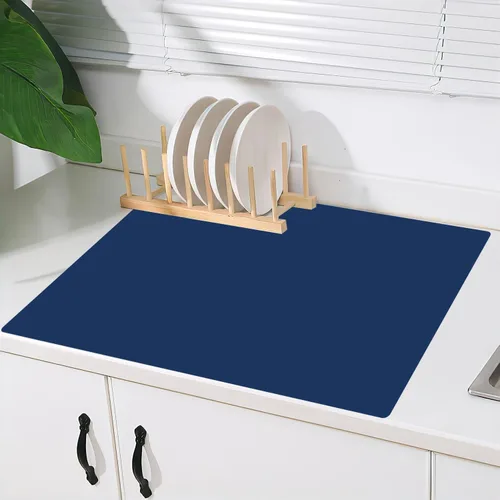 Miniatura 51 de Tapete de silicona súper grande, 120 x 24 pulgadas, tapete de silicona para encimera de cocina, tapete antideslizante resistente al calor, tapete