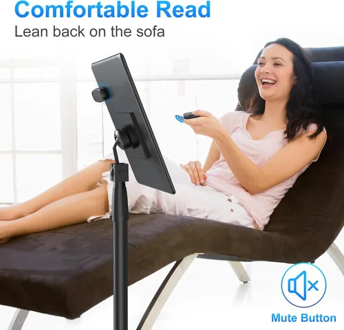 Miniatura 2 de Mando a distancia Kindle Page Turner: Pad eReader Page Turner recargable, botón de Amazon Clicker (no Bluetooth), Kindle Scroller Paperwhite Scribe