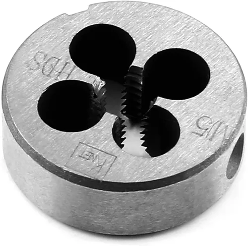 Miniatura 8 de M20 x 1,5 rosca métrica derecha muere para roscado, rosca de 0.787 in y paso de 0.059 in, acero de aleación