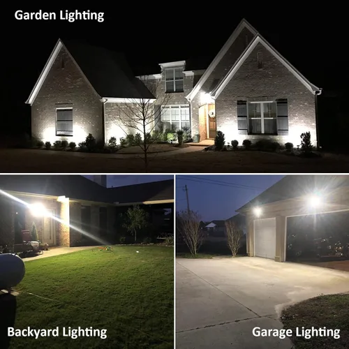 Miniatura 6 de Reflector LED de 30W con Articulación, Luminaria de Seguridad para Exteriores con Fotocélula del Atardecer al Amanecer 5000K 4,050lm