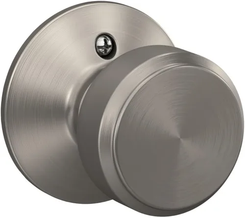 Miniatura 10 de SCHLAGE F51A BWE 622 - Pomo de puerta Bowery, cerradura de entrada con llave, color negro mate Mate negro