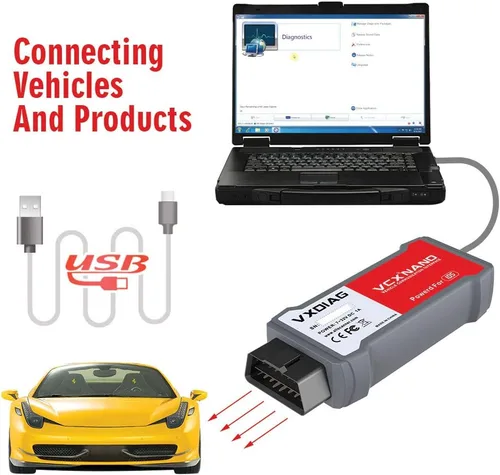 Miniatura 5 de VXDIAG VCX Nano Compatible para Ford/Mazda Herramienta de Diagnóstico 2 en 1 con Herramienta de Programación IDS