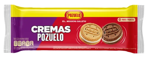 Miniatura 8 de Pozuelo Paquete variado de galletas y galletas Chocolate Chiky, galletas de mantequilla, galletas Club Extra Crackers, Cremas Star, Cremas Mixed