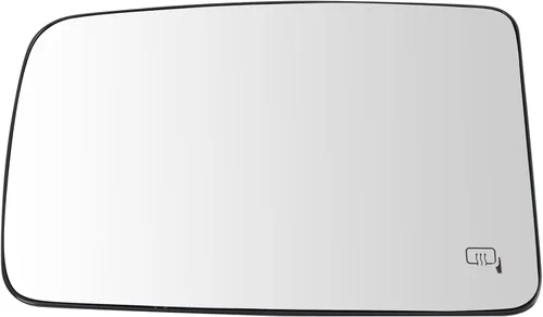 Miniatura 438 de TRQ Cristal de espejo izquierdo compatible con Chevrolet Silverado 1500 GMC Sierra 1500 2019-2021