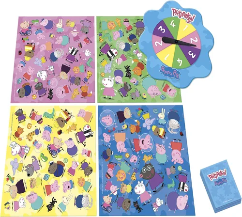 Miniatura 2 de Hasbro Gaming Pictureka! Juego de fotos Junior Peppa Pig, divertido juego de mesa para preescolares, para niños de 4 años en adelante, no requiere