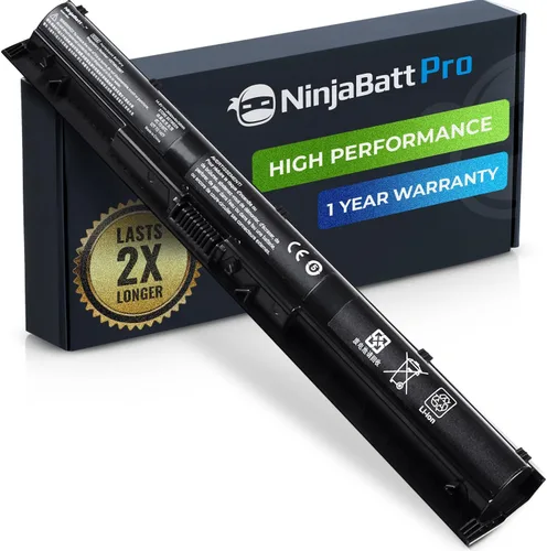 NinjaBatt Batería profesional para HP 800049-001 K104 800010-421 KI04 KIO4 HSTNN-LB6R 17-G121WM TPN-Q160 TPN-Q158 TPN-159 TPN-Q161 TPN-Q162