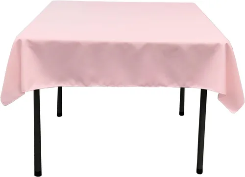 Miniatura 26 de LA Linen. Mantel cuadrado de popelina de poliéster