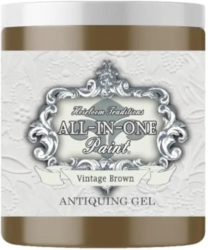 Miniatura 7 de Gel anticuario Heirloom Traditions - Oro metálico, 8 onzas Dorado Metálico