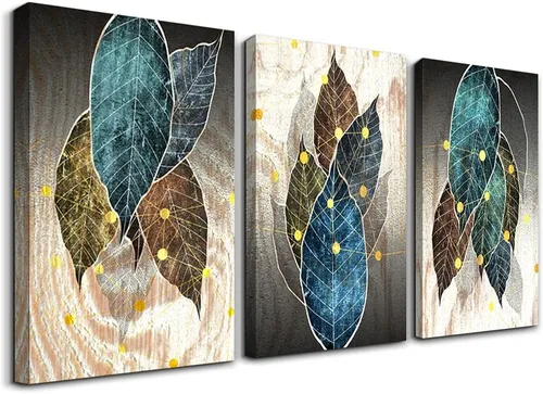 Miniatura 12 de Lienzo decorativo para pared de sala de estar, gran tamaño, geometría abstracta montaña durante el día, impresiones en lienzo para obras de arte