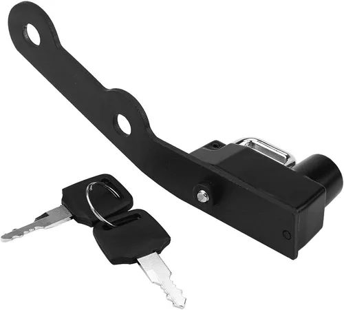 Miniatura 3 de Cerradura para casco de motocicleta, mini gancho de montaje en manillar con 2 llaves, cerradura de seguridad antirrobo para MT-09 FZ-09 FJ-09 XSR900