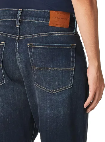 Miniatura 2 de Lucky Brand 181 - Jeans rectos de ajuste relajado para hombre