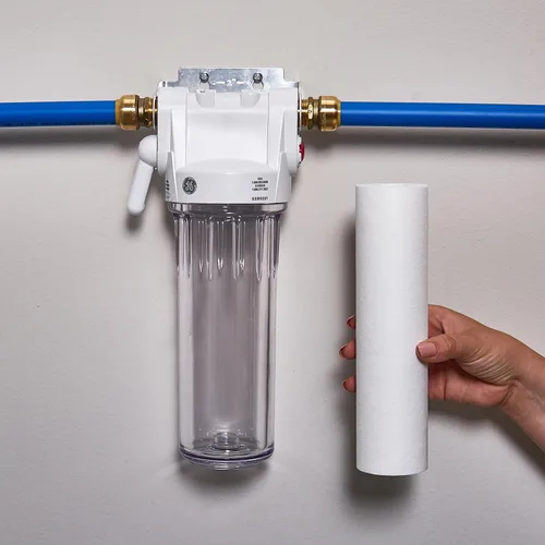 Miniatura 3 de GE FXUSC - Filtro de agua para toda la casa, repuesto para sistema de filtración de agua, certificado NSF: reduce los sedimentos, el óxido y otras