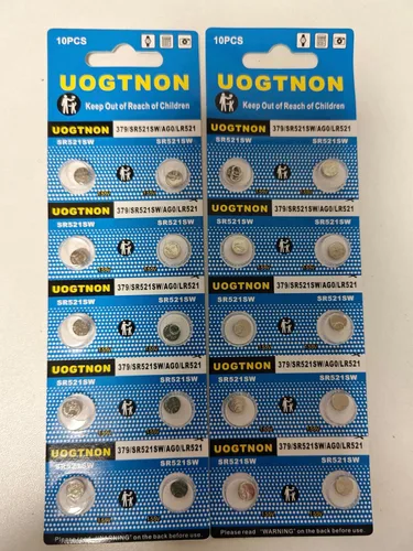 Miniatura 6 de UOGTNON Batería de reloj 379 SR521SW V379 de 1.5 V (10 unidades)