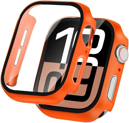 Miniatura 15 de Juego de 2 fundas de PC duro para Apple Watch SE 3 (2025) / SE2 / SE / Series 6/5/4, protector de pantalla de 40 mm, con protector de pantalla