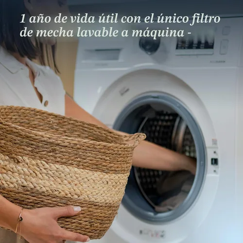 Miniatura 11 de Blueair Purificador de aire y humidificador 2 en 1 Pro para habitaciones grandes, HEPASilent™ elimina el 99.97% de alérgenos, polvo, humo, hasta