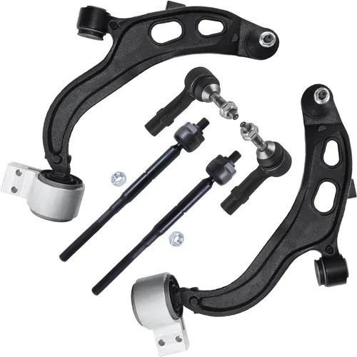 Miniatura 143 de Detroit Axle - Kit de extremo delantero para Chrysler 300 Dodge Charger Challenger 2011-2023, 2 brazos de control inferiores traseros 2 varillas