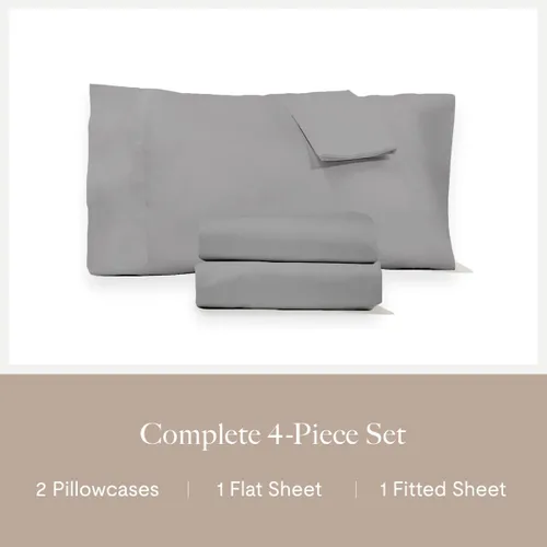 Miniatura 5 de Jennifer Adams Lux Collection - Juego de sábanas, sábanas y fundas de almohada de microfibra de 3 piezas, ultra suave, transpirable y resistente a