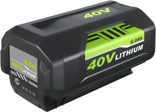 1 paquete de 6000 mAh de repuesto para batería Ryobi de 40 V compatible con batería de litio Ryobi 40 V OP4040 OP4050A OP40602 OP40201 OP4026