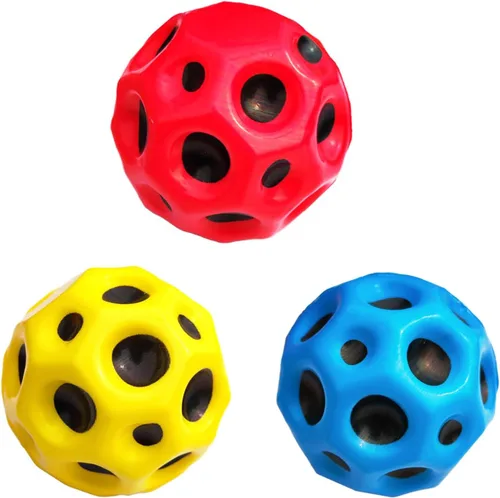 ZHEBAG Bola de Salto Super Alto, Bola de Rebote Extremadamente Alto, Bola de Rebote Super Alto, Bola Sensorial para Niños, Bola de Entrenamiento