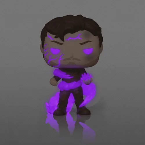 Miniatura 2 de Funko POP Marvel Collector Corps Exclusive Guardians of the Galaxy 611 - Señor de las estrellas que brillan en la oscuridad con piedra de poder