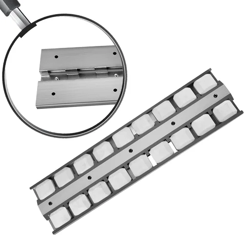 Miniatura 4 de 21-1/2" X 5-1/2" BBQ Grill Briquette Tray Heat Plates Burner Covers Reemplaza OEM Viking Part 032381-000, Piezas de repuesto para parrilla de gas