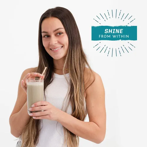 Miniatura 7 de Polvo de Proteína Péptida para Construcción de Colágeno Vegano con Biotina Vitamina C Ácido Hialurónico Polvo de Proteína de Colágeno para Cabello