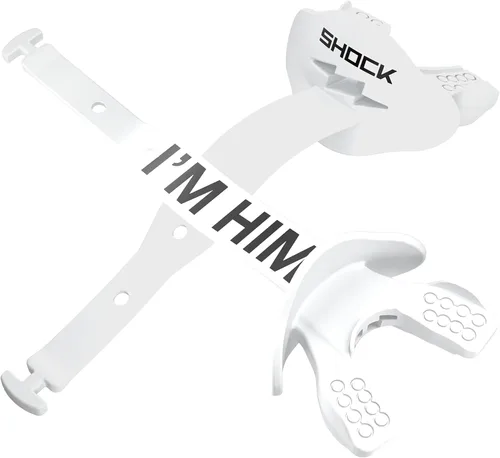 Miniatura 9 de Shock Doctor Bolt Lipguard, Adult Mouth Guard Football with Strap. Mouthguard One Size Fits All