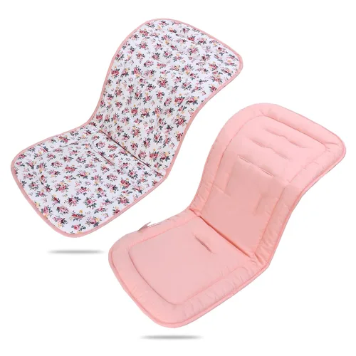 Miniatura 38 de Cojín para Carrito de Bebé, Colchoneta Silla Paseo Universal Transpirable, Cojín para Sillas de Paseo 100% Algodón, 34x78cm 1 Paquete