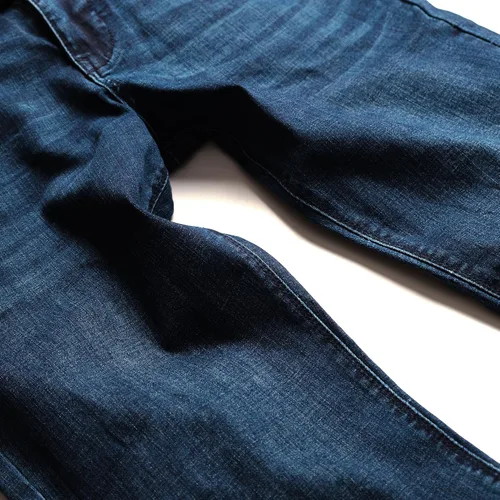 Miniatura 7 de Kenneth Cole REACTION Jeans ajustados para hombre, jeans elásticos de 2 vías para hombre, corte ajustado, jeans de 5 bolsillos para hombre