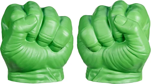 Marvel Puños de Hulk Gamma Smash, juguete de espuma suave para juegos de rol, juguetes de superhéroes de los Vengadores para niños de 5 años en