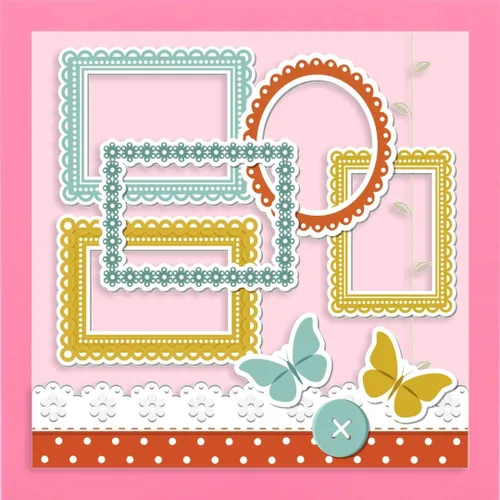 Miniatura 3 de Cubierta de papel de cartón de color rosa brillante de 440.9 lbs – Tarjeta de receta de 3.0 x 5.0 in, foto, tamaño del marco: cartulina