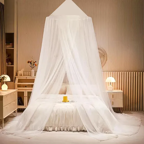 Dosel Decorativo de Princesa para Cama de Niños, Dosel de Cama Suave y Duradero para Habitación de Niñas, Dosel de Tienda Soñador, Mosquitero, Ropa