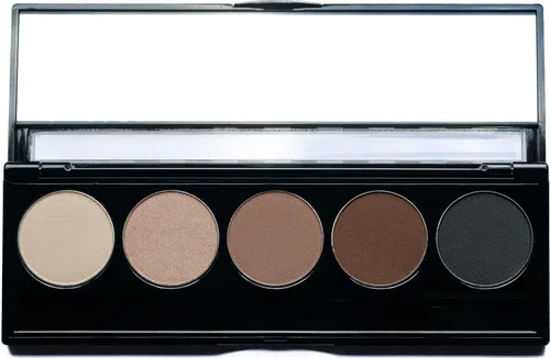 Miniatura 93 de Sombra de ojos en polvo prensado mate, pigmento profundo, brillo de lujo, sombras de ojos negras, sin talco ni parabenos, vegano, sin pruebas