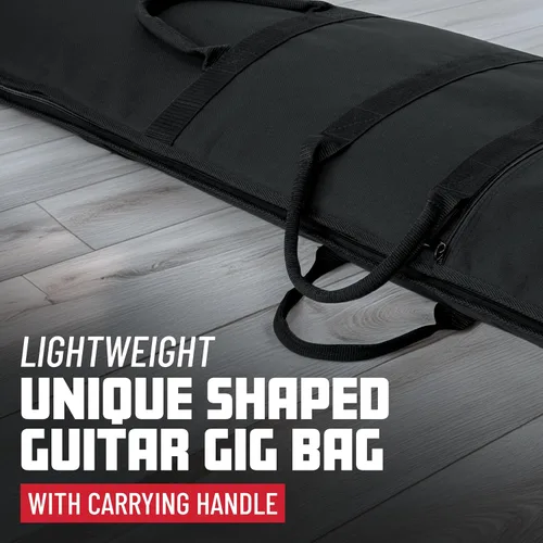 Miniatura 7 de Gator Cases - Funda acolchada de espuma para guitarras de estilo extremo, se adapta a Flying V, Explorer, Warlock y más, hasta 47.5 pulgadas