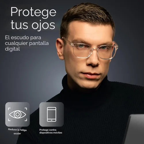 Miniatura 2 de Livho Gafas de Luz Azul de Alta Tecnología - Gafas de Computadora con Bloqueo Avanzado de Luz Azul - Fatiga por Pantalla y Protección UV