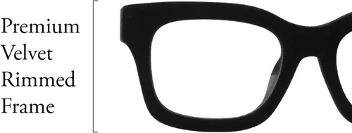 Miniatura 3 de Gafas de lectura hipoalergénicas con borde de terciopelo